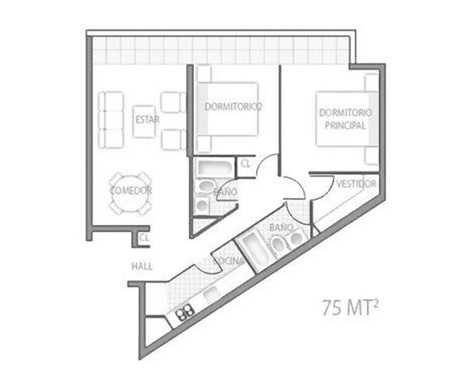 Apart Versalles Сантьяго Экстерьер фото